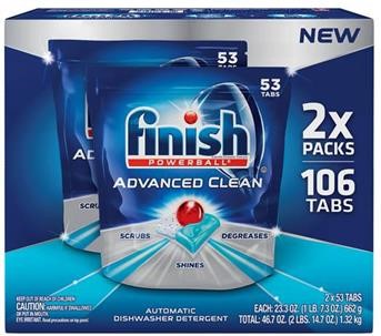 FINISH® Powerball® Quantum® Advanced Clean